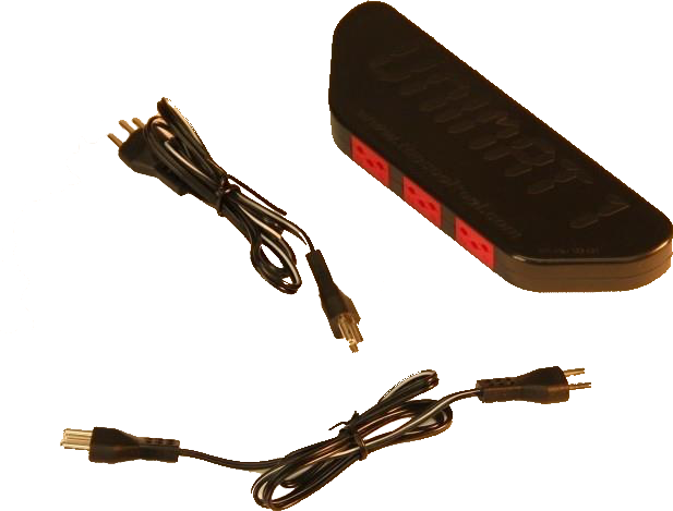 12V Verteiler mit 5 Ausgängen + 2 Verb.Kabeln