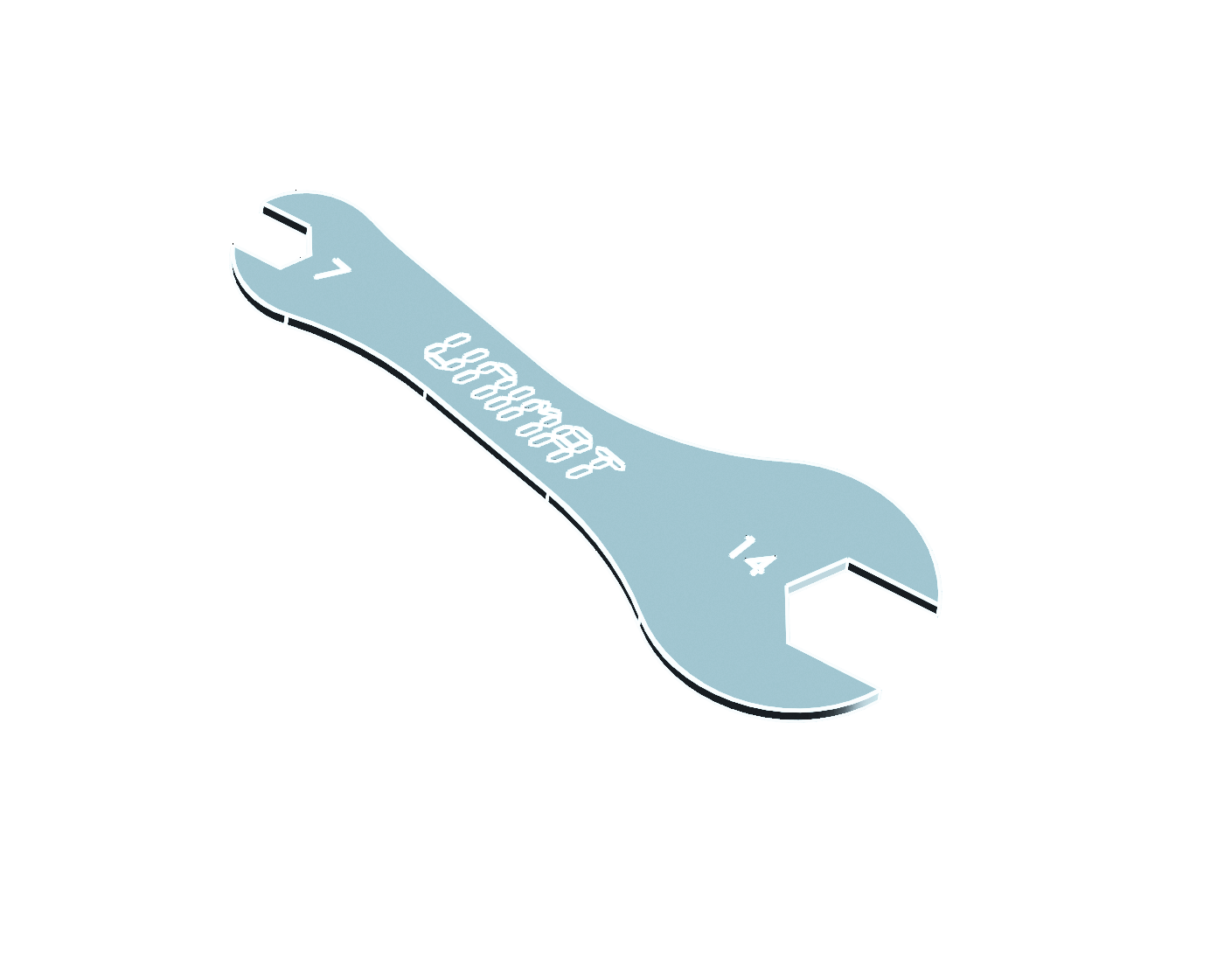 Gabelschlüssel 7/14 mm ZWZ 400 700 [U71/U72]