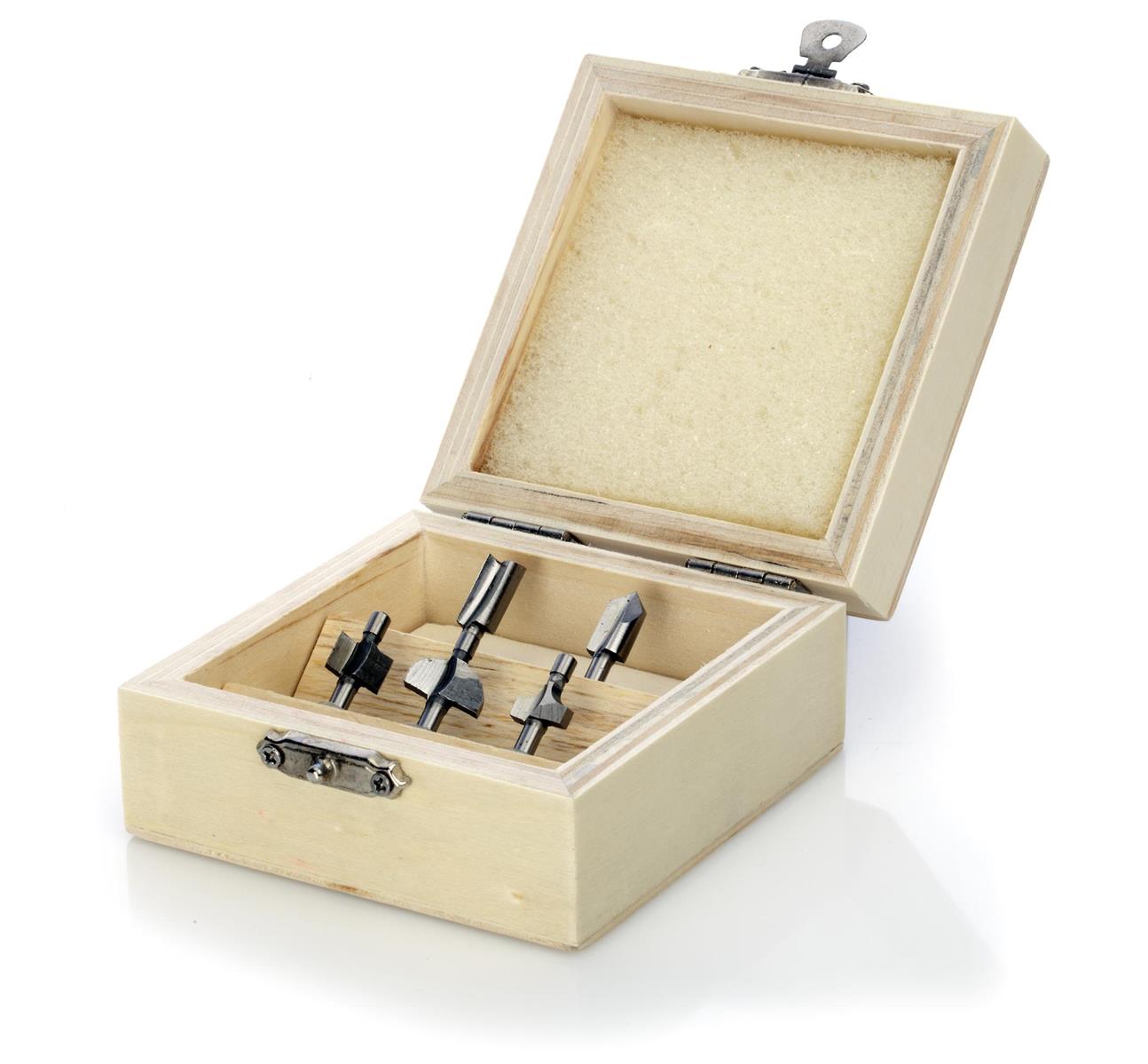 5 Profilfräser in Holzkassette EOL 5 Profilfräser in Holzkassette EOL