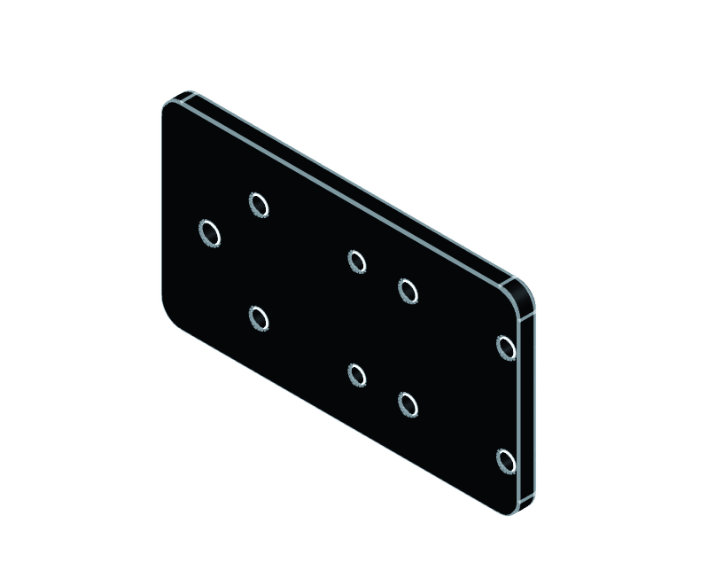 Fixierplatte 50x90 mm A1Z 470 000 [U79]